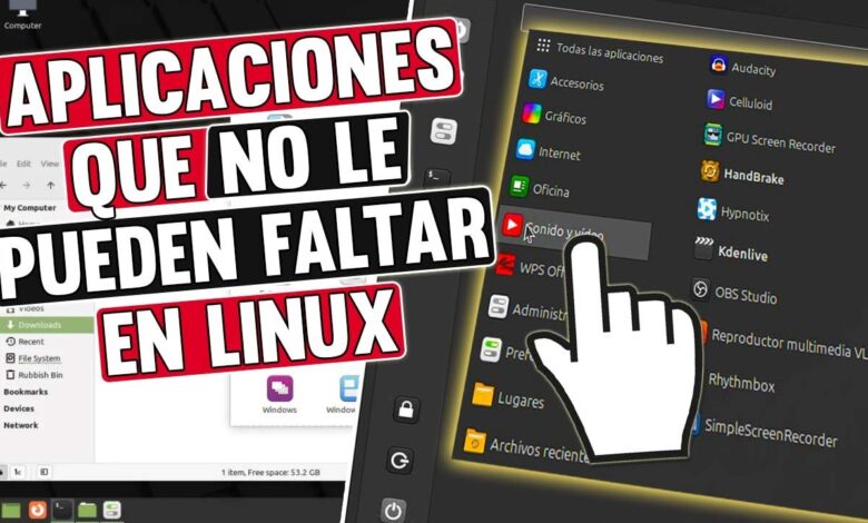 Programas y aplicaciones de Linux que no te puedes perder