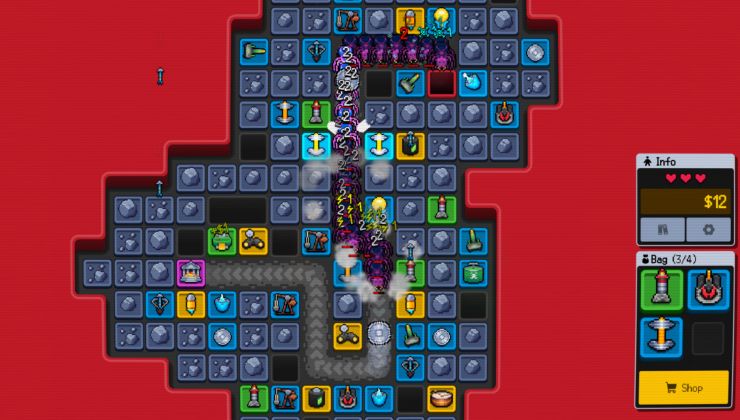 Tile Tactics es un juego roguelike de defensa de torres en el que todo son fichas y apuestas por fichas nuevas.