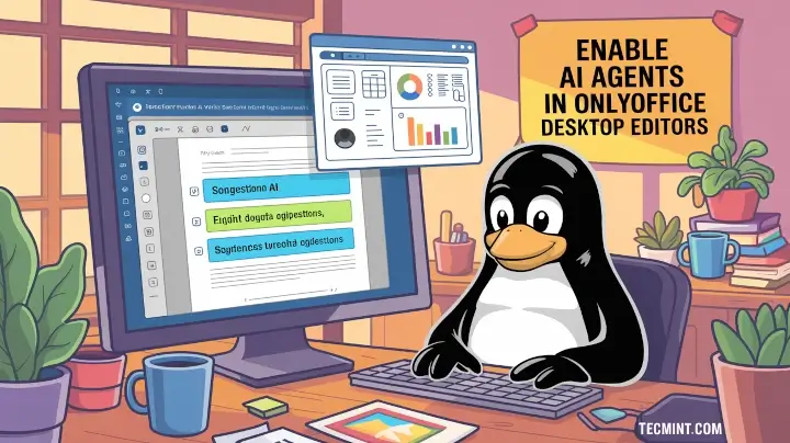 Cómo habilitar el agente AI en ONLYOFFICE en Linux