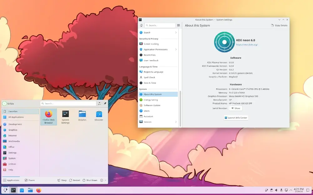 KDE Neón