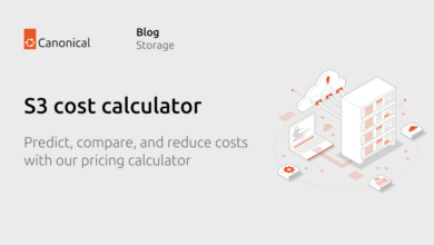 Prediga, compare y reduzca costos con nuestra calculadora de costos S3