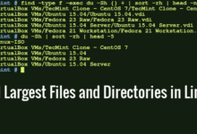 Cómo encontrar los archivos y directorios más grandes en Linux