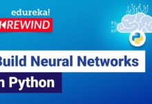 Construyendo redes neuronales en Python | Tutorial de redes neuronales | Edurekar | Rebobinado DL-2