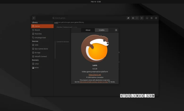 Lutris 0.5.20 Game Manager agrega soporte para importar ROM de Commodore 64
