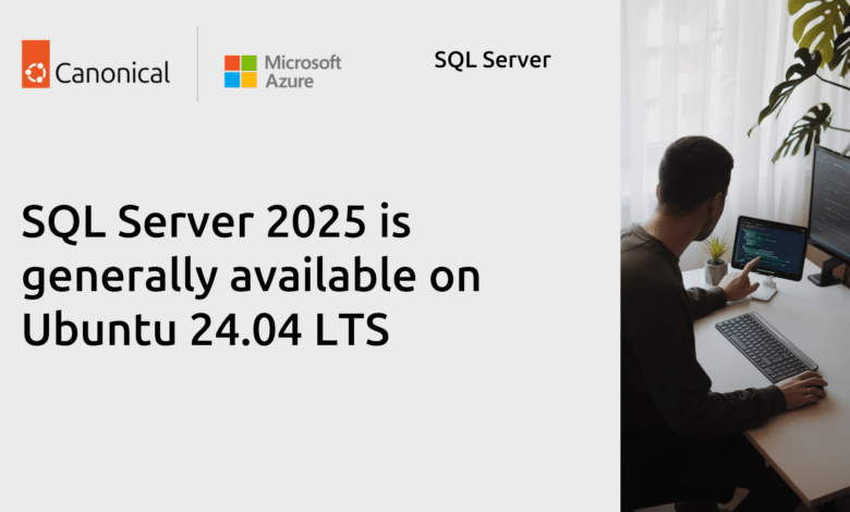 SQL Server 2025 está disponible oficialmente en Ubuntu 24.04 LTS