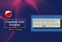 Script del instalador de escritorio FreeBSD KDE listo para probar