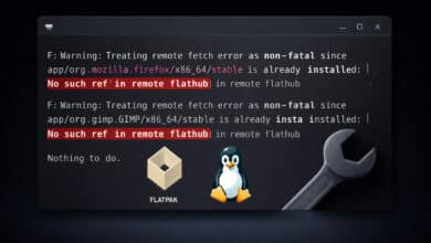 Se corrigió el error de Flatpak "No existe tal referencia en Flathub remoto" [SOLVED]