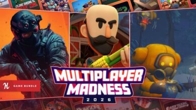 Forma equipo con amigos en Humble Bundle Multiplayer Madness 2026.