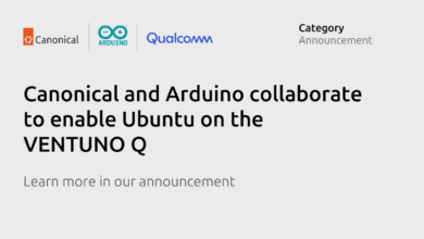 Canonical y Arduino colaboran para soportar Ubuntu en la plataforma de IA de próxima generación VENTUNO Q