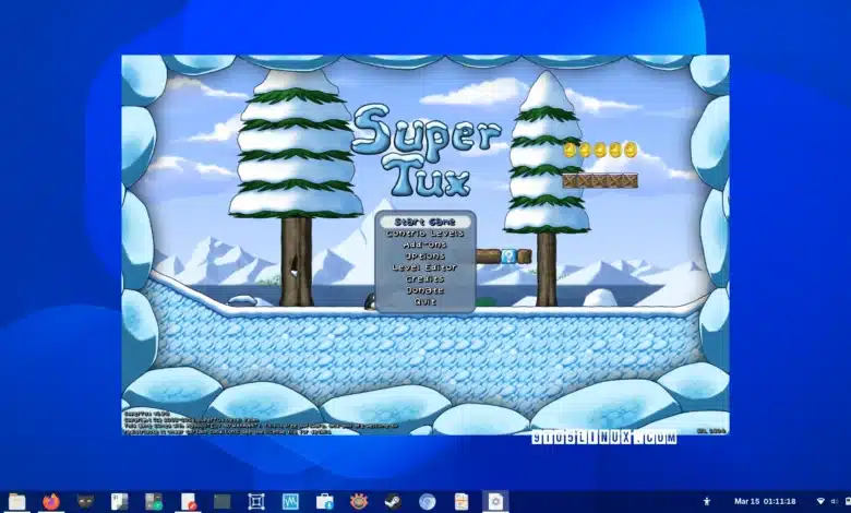 Lanzamiento del juego arcade SuperTux 0.7.0 con diseño de niveles completo y gráficos mejorados