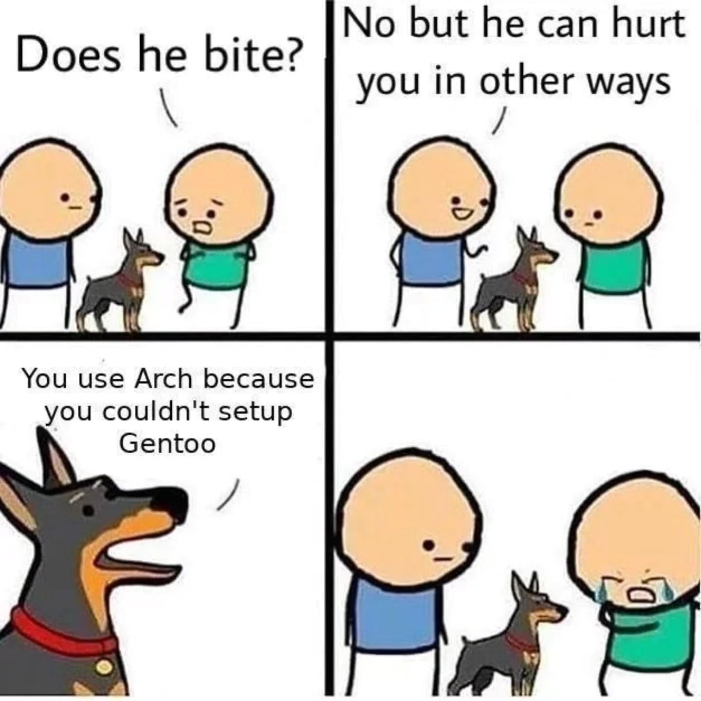 Memes De Arco Gentoo