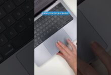 ¿Cómo hacer clic derecho en MAC desde el trackpad? | Tutorial de #cortos de MacBook
