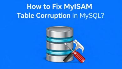 How to Fix MyISAM Table Corruption in MySQL?