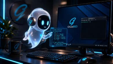 GhostBSD 27.1 presenta el asistente Casper AI respaldado por Claude