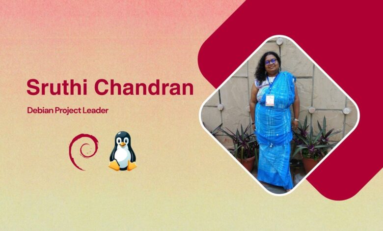 Sruthi Chandran elegida nueva líder del proyecto Debian en 2026