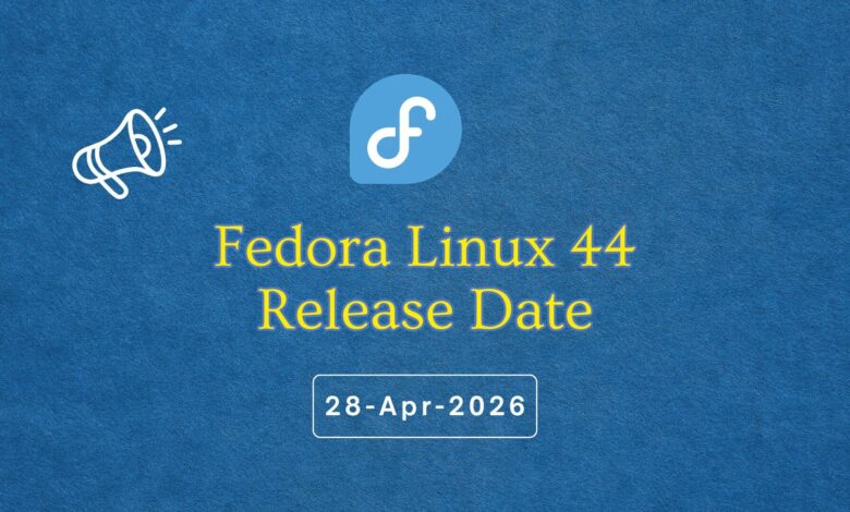 Fedora 44 Official Release Date