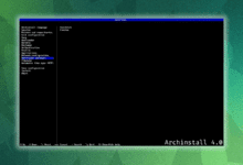 Arch Installer avanza hacia la 4.0, con nueva apariencia y menos "maldiciones"