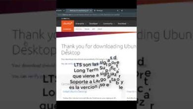 Cómo descargar correctamente Ubuntu 22.04 ISO #shorts