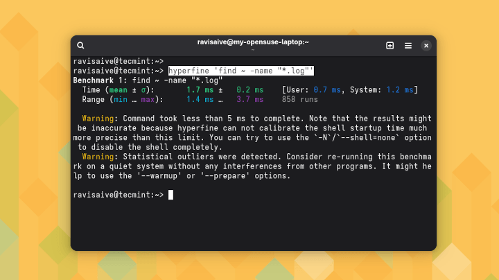 Encuentre el tiempo de ejecución exacto de cualquier instrucción de Linux
