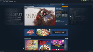 La página de inicio de Steam Store se actualizó en versión beta, así como otra solución beta de SteamRT3 para Linux.