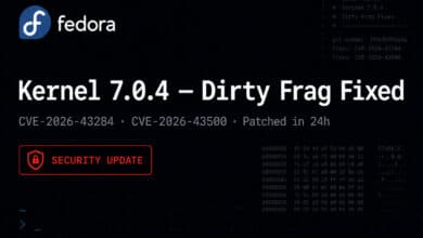 Fedora 44 obtiene el kernel 7.0.4: fragmentación sucia y error de copia 2 solucionado