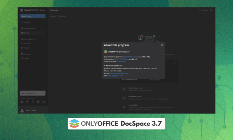 ONLYOFFICE DocSpace 3.7 te permite usar IA para generar documentos