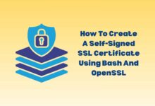 How To Create A Self-Signed SSL Certificate Using Bash And OpenSSL