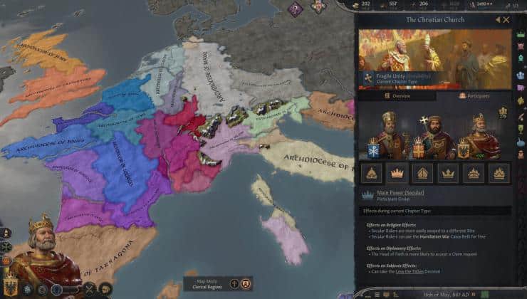 Crusader Kings III - By God Alone DLC se lanzará el 30 de septiembre