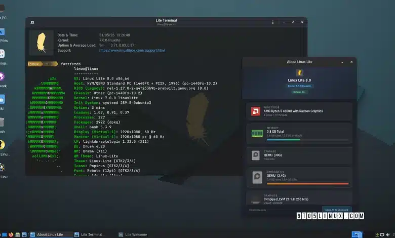 Linux Lite 8.0