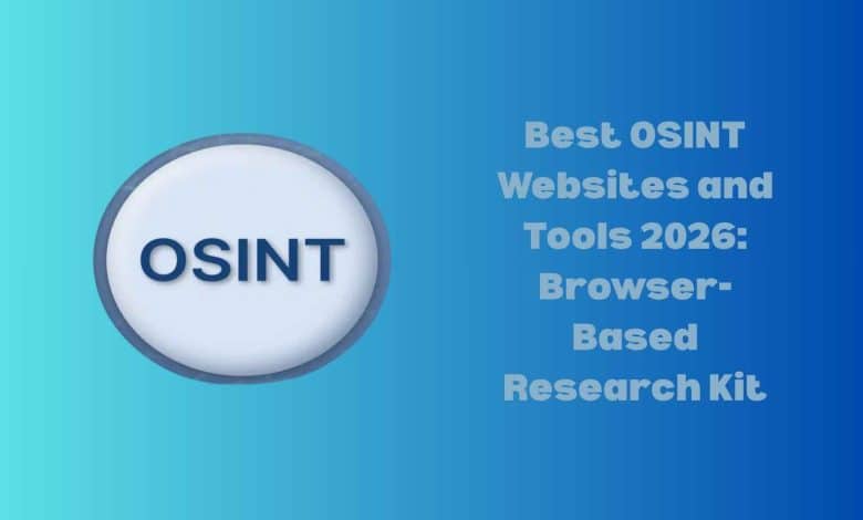 Best OSINT Websites and Tools 2026: Browser-Based Research Kit