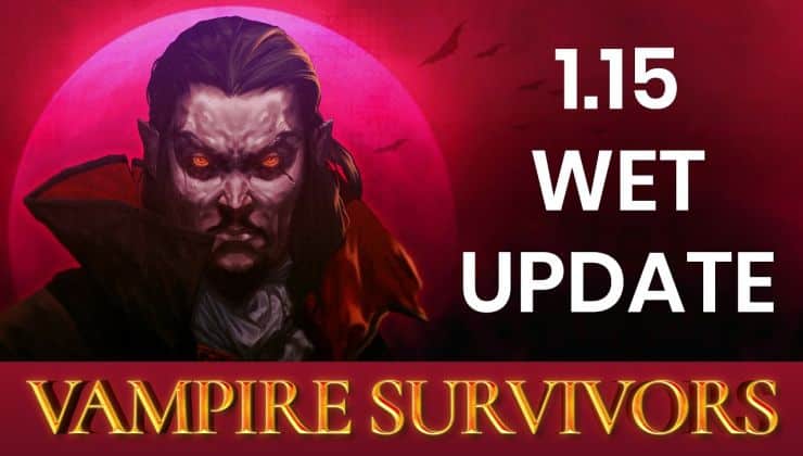 Vampire Survivors recibirá una expansión de contenido gratuita en el verano de 2026, así como la expansión Legacy of the Bloodmoon.