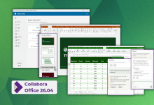 Collabora Office 26.04 conserva la opción de IA y mejora Writer y Calc