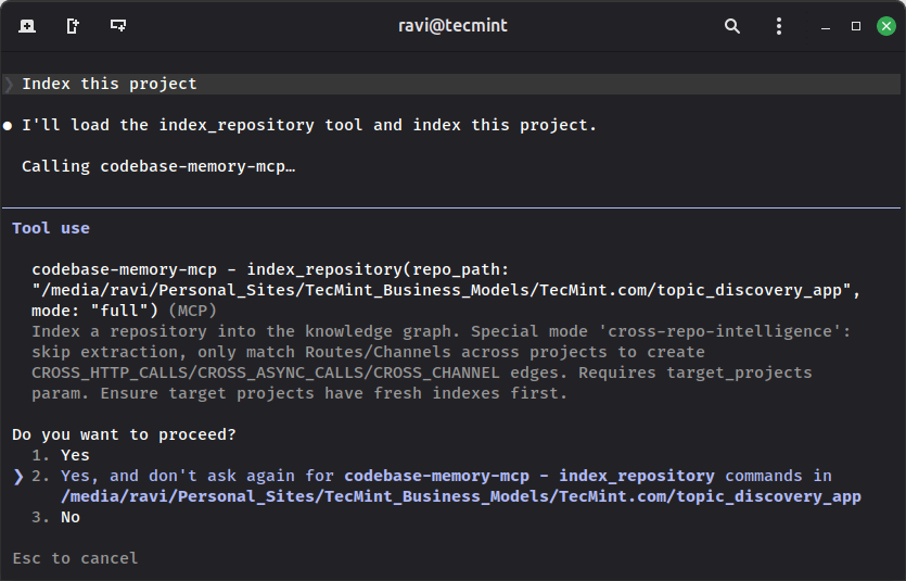 Crea tu primer índice de repositorio