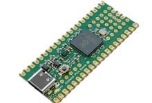 La placa Clintech Pico proporciona los 48 GPIO RP2354B en un factor de forma compatible con Pico