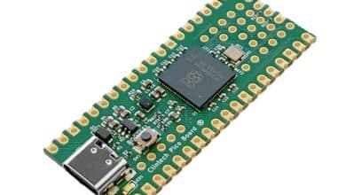 La placa Clintech Pico proporciona los 48 GPIO RP2354B en un factor de forma compatible con Pico