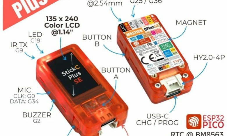 M5Stack amplía la línea de productos integrados con dispositivos inalámbricos, industriales y portátiles