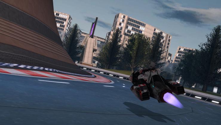 Aster League: 2179 es un spin-off de karting del futuro corredor BallisticNG.