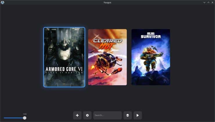 Faugus Launcher 2.0 llega con una nueva interfaz de usuario y muchas otras mejoras