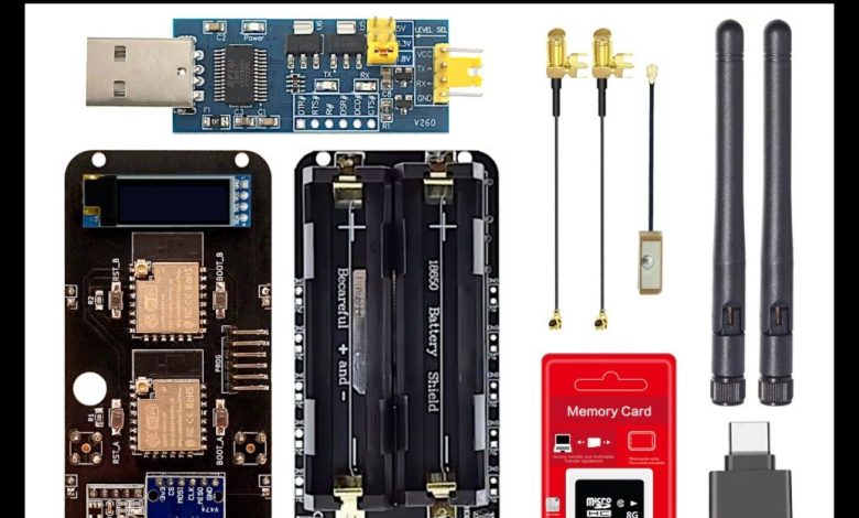 HackerBox 0128 Mesh Deck Explora la comunicación LoRa y Meshtastic