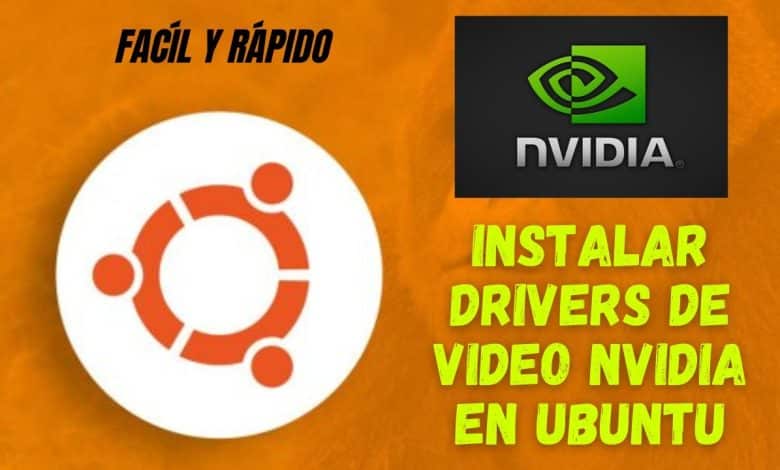 Instale el controlador de video NVIDIA en UBUNTU 22 10