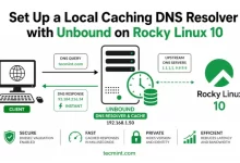 Instale y configure un solucionador de DNS independiente en Rocky Linux 10