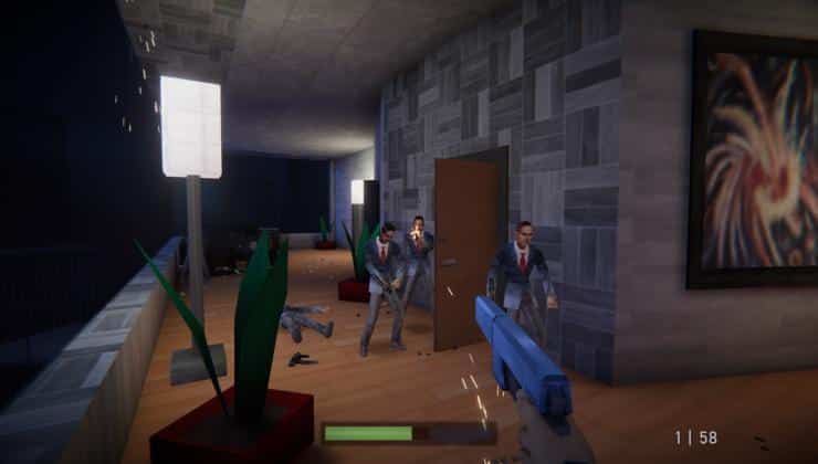 Agent 64: Spies Never Die es un cebo de pura nostalgia al estilo de un shooter retro en primera persona