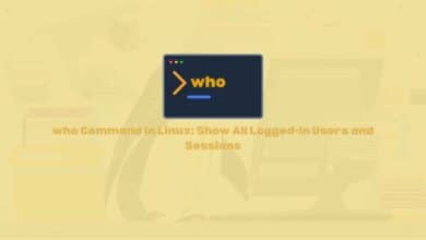who Command in Linux: Show All Logged-In Users and Sessions