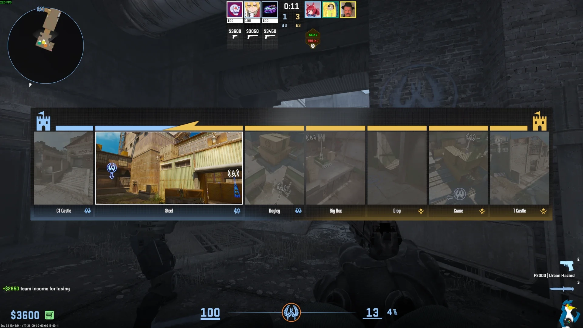 Counter-Strike 2 Rush en Fedora KDE Counter-Strike 2 Rush en Fedora KDE