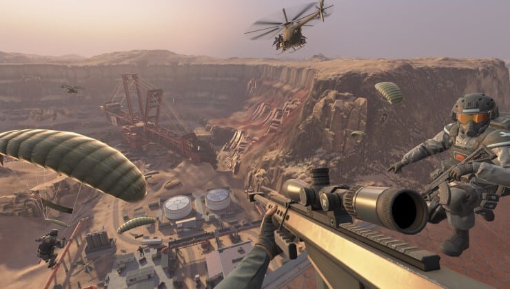 El shooter de realidad virtual Forefront agrega soporte para Steam Frame
