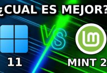 Windows 11 VS Linux Mint 22 | Windows 11 VS Linux Mint 22 ¿Es Linux una alternativa? 2025