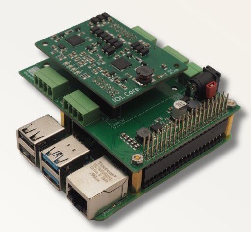 Módulo IO-Link de cuatro puertos para Raspberry Pi y sistemas Linux integrados