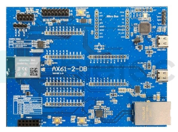 El módulo inalámbrico Abietec AX61 utiliza Wi-Fi 6, Bluetooth 5.4 y Matter