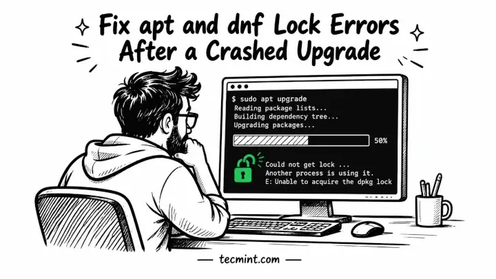 Cómo recuperar Linux roto después de una actualización interrumpida