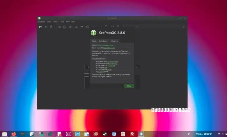 KeePassXC 2.8